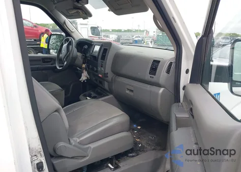 2020 Nissan Nv Cargo Nv1500 S Standard Roof V6 из США, поврежденный, VIN 1N6BF0KM0LN803824